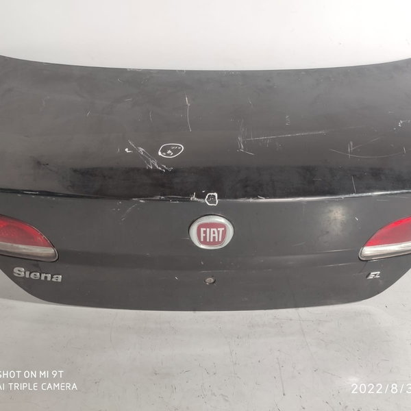 Tampa Traseira Fiat Siena 2010/2013 Elx Detalhe