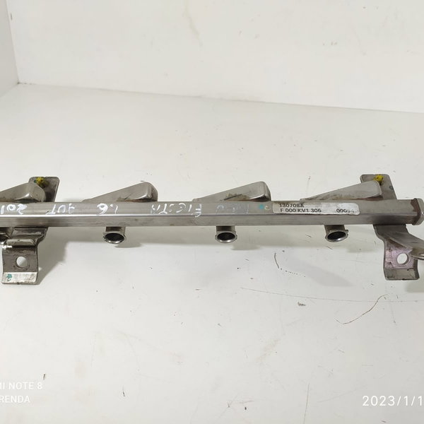 Flauta Bico Injetor New Fiesta 1.6 2014 F000kv1306