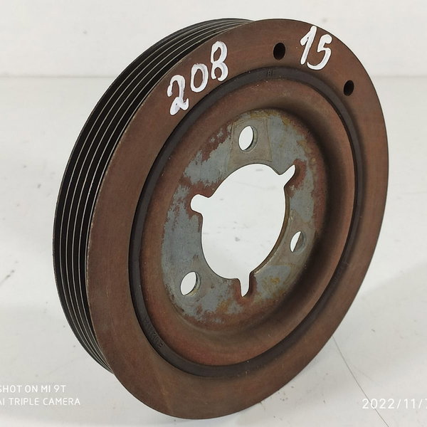 Polia Virabrequim Peugeot 208 1.5 1.6 2014/2019