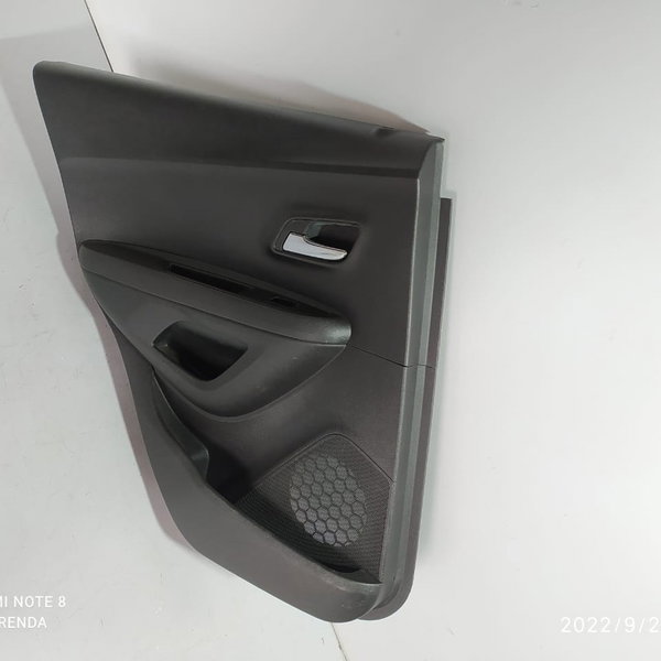 Forro Porta Tracker Traseiro Esquerdo 2014 2015 2016 Cinza