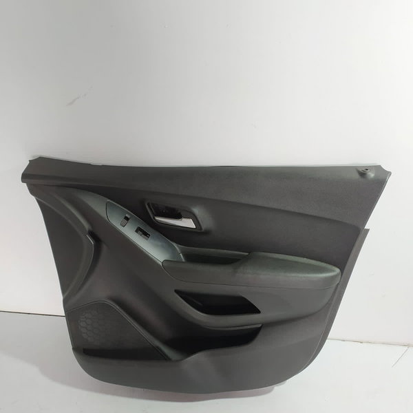 Forro Porta Tracker Dianteiro Direito 2014 2015 2016 2017 Cinza