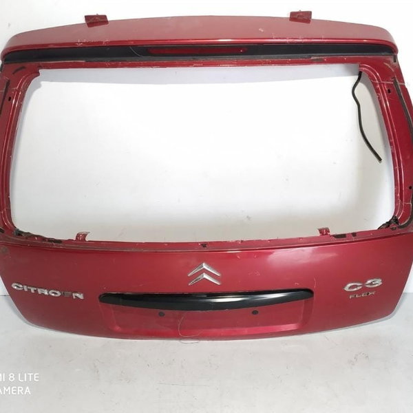 Tampa Traseira Citroen C3 2006/2012 Lisa