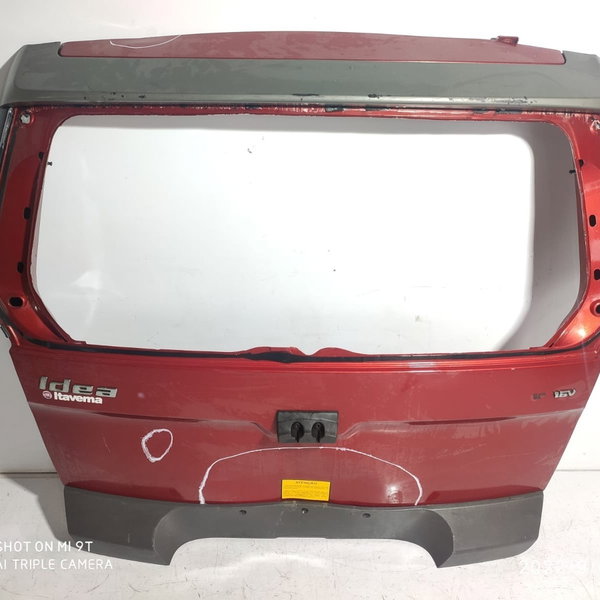 Tampa Traseira Idea Adventure 2011/2017 Detalhes