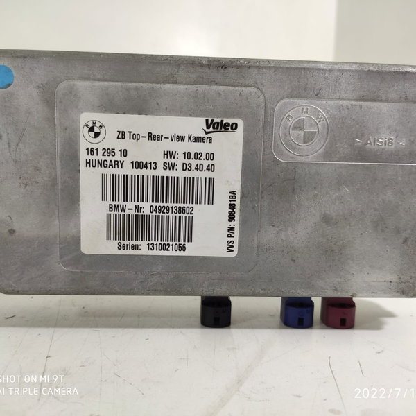 Módulo Conforto Camera Re Bmw X5 X6 2009/2016 16129510