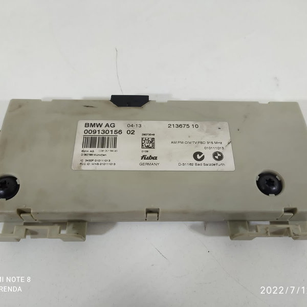 Modulo Amplif Antena Bmw X6 2012/2016 009130156