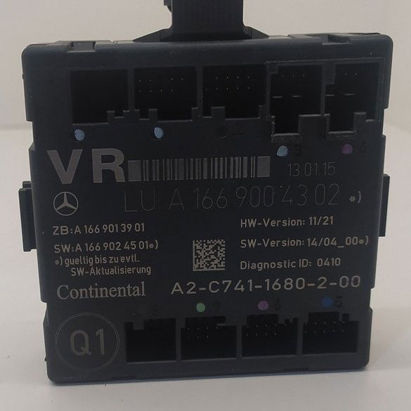 Módulo Porta Mercedes Gla Dianteiro Di 2014 2021 A1669004302