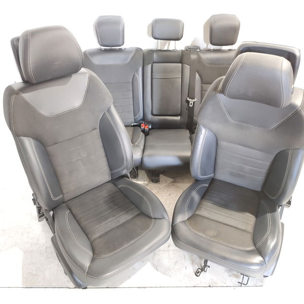 Jogo Banco Mercedes Ml350 Eletrico Alcantara 2012/2016 Cinza-escuro