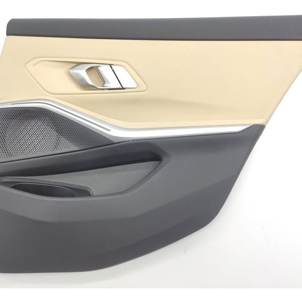 Forro Porta Bmw 320 G20 Traseira Direita 2019/2025 3390773 Creme