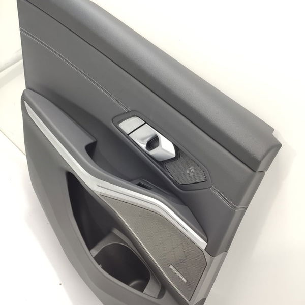 Forro Porta Bmw 320 330 Traseiro Esquerdo 2019/2025 3390772 Preto