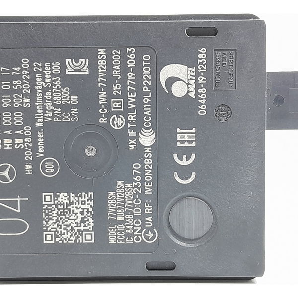 Modulo Sensor Radar Mercedes Ml350 2012/2015 A0009001029