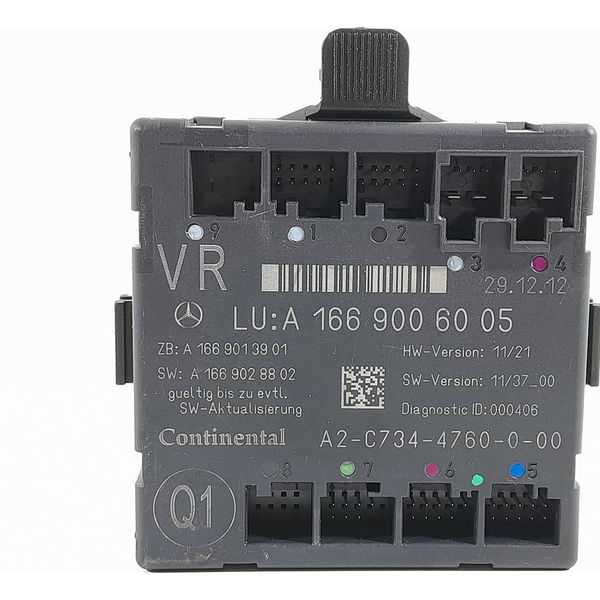 Modulo Porta Mercedes Ml350 Dianteira Dir 12/15 A1669006005