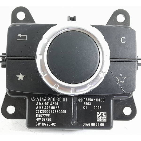 Comando Multimidia Mercedes Ml350 W166 12/15 A1669003501