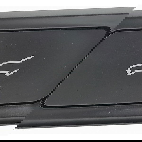 Botao Tampa Traseira Territory 2021/2025 Ks113718ba Preto