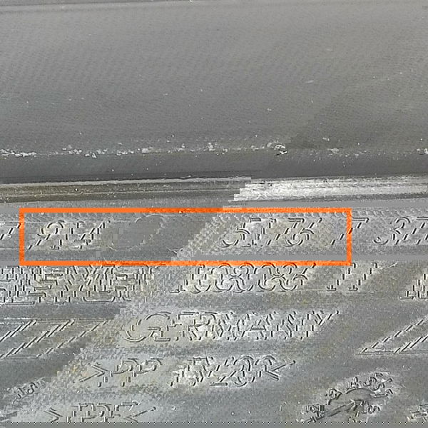 Acabamento Vedação Paralama Bmw 320 2015 Diant Di 5176737791 Preta