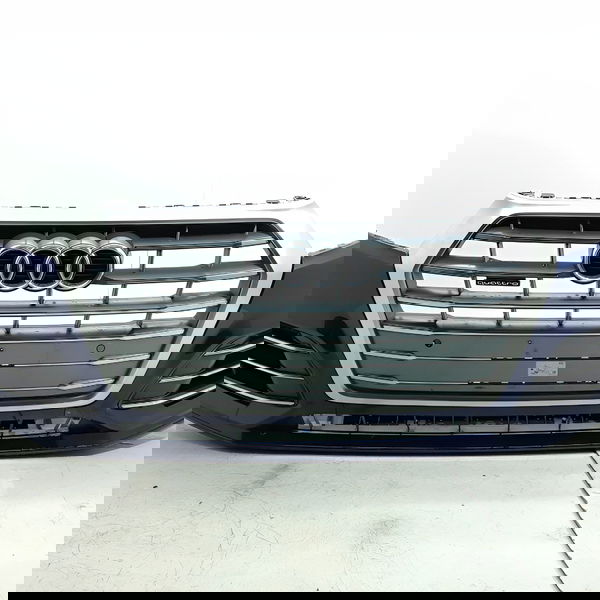 Parachoque Dianteiro Audi Q5 S Line 2018 2019 2020 Det Azul-marinho
