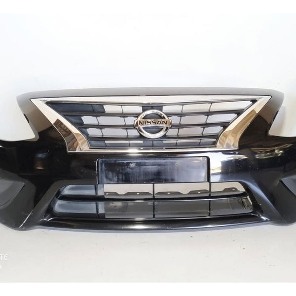 Parachoque Nissan Versa Dianteiro 2014 2015 2016 2017/2020 Preto