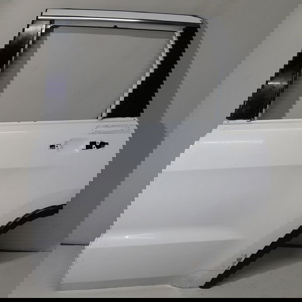 Porta Grand Cherokee Traseira Esquerda 2014/2016 Lisa Traseira Esquerdo Branco