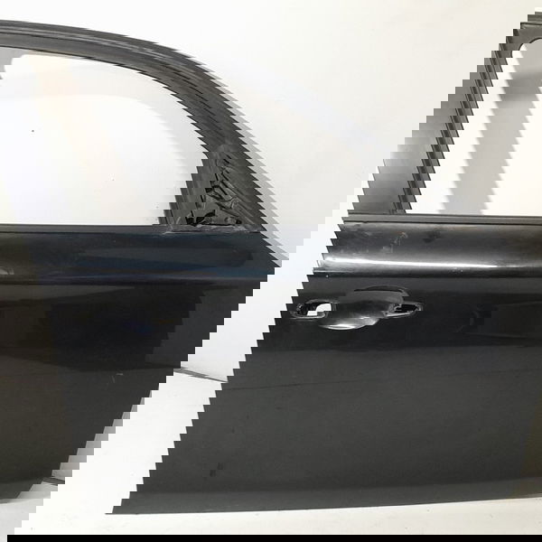 Porta Bmw 118 120 130 Dianteira Direita 2005/2011 Lisa Dianteira Direito Preto