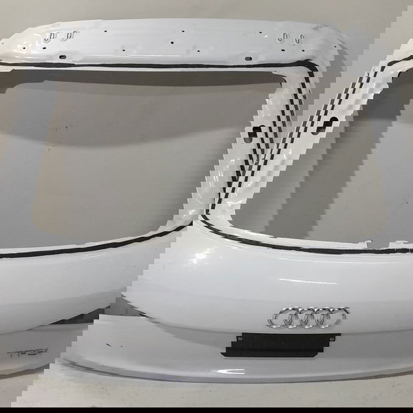 Tampa Traseira Audi Q3 Tfsi 2014/2017 Lisa Branco