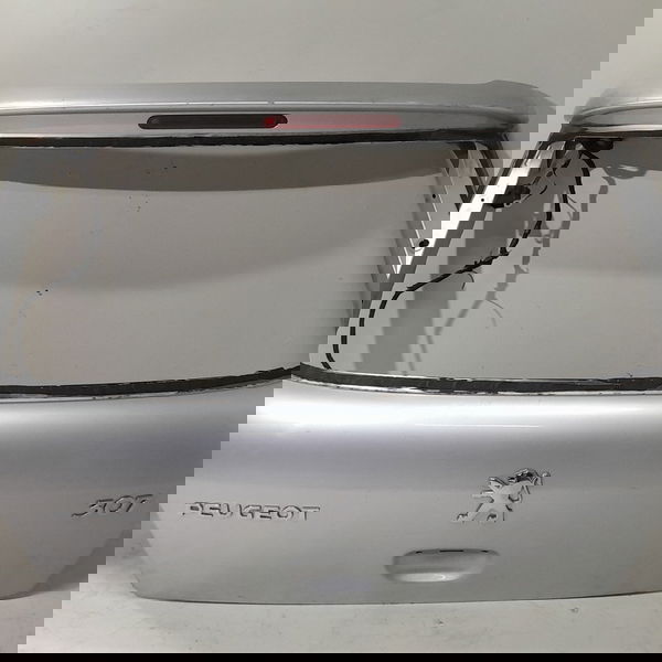 Tampa Traseira Peugeot 307 2006/2012 Cinza