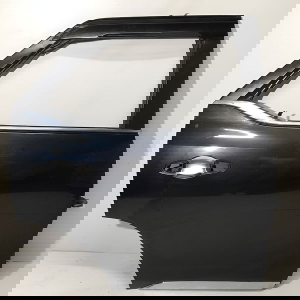 Porta Hilux Sw4 Traseira Direita 2016/2020 Lisa Traseira Direito Preto