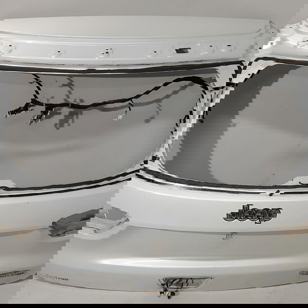 Tampa Traseira Jeep Compass 2018/2025 Lisa Branco