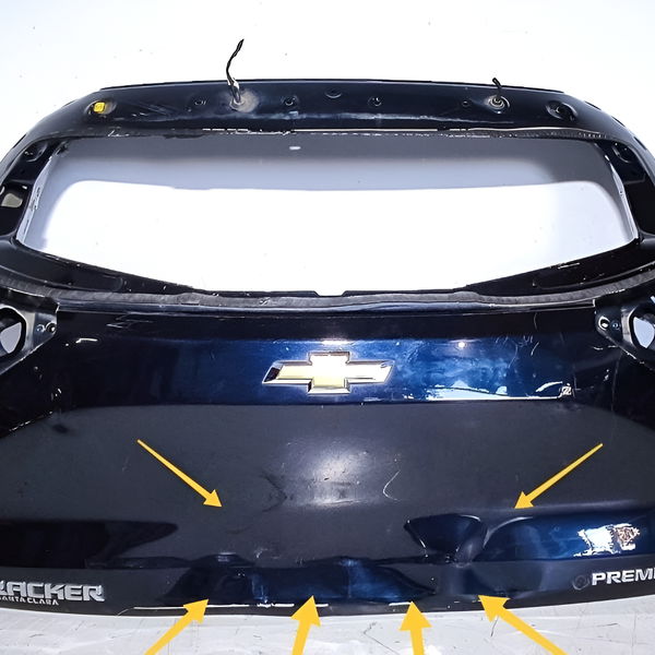 Tampa Traseira Tracker 2020/20245 Detalhe Azul