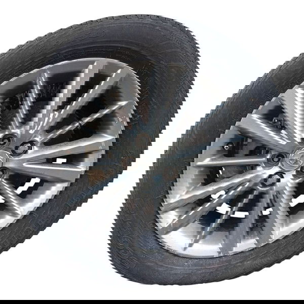 Roda Toyota Corolla 205/55 Aro 16   2015/2018 Det Original Prateado