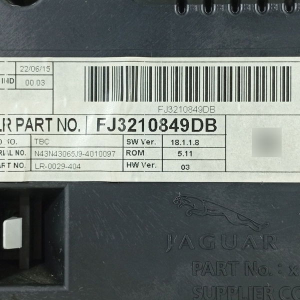 Instrumento Painel Evoque  Velocimetro 2012/2018 Fj3210849db