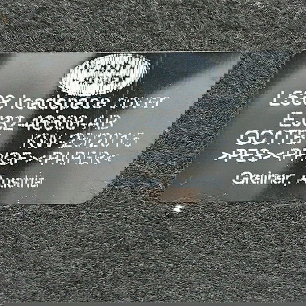 Tampao Bagagito Evoque 2012/2019 Ej3246668ab Preto