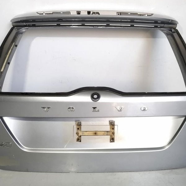 Tampa Traseira Volvo Xc60 2007/2012 Lisa Prateado