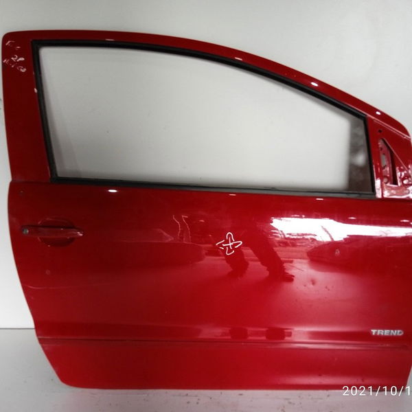 Porta Fox 2 Portas Direita 2006/2011  Det Dianteira Direita Vermelho