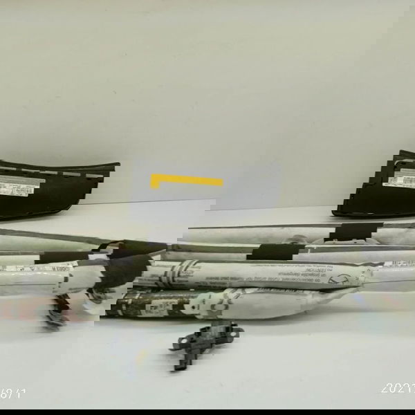 Kit Bolsa Banco Cortina Mercedes Gla Direita 2015/2019 Preto