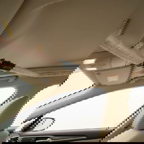 Cortina Teto Ford Fusion Esquerda 2006/2012 Bege