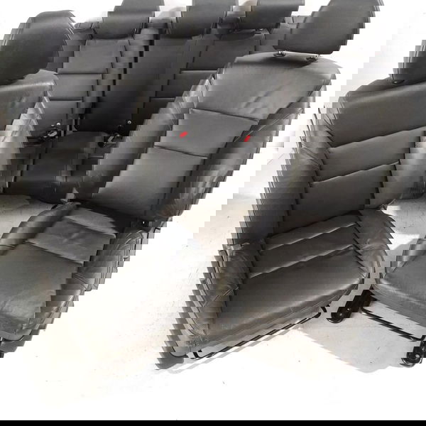 Jogo Banco Couro Honda Hrv 2015 2016 2017 2018/2021 Original Cinza-escuro