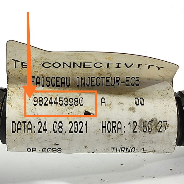 Chicote Bicos Cactus Peugeot 2008 208 2017/2024 9824453980