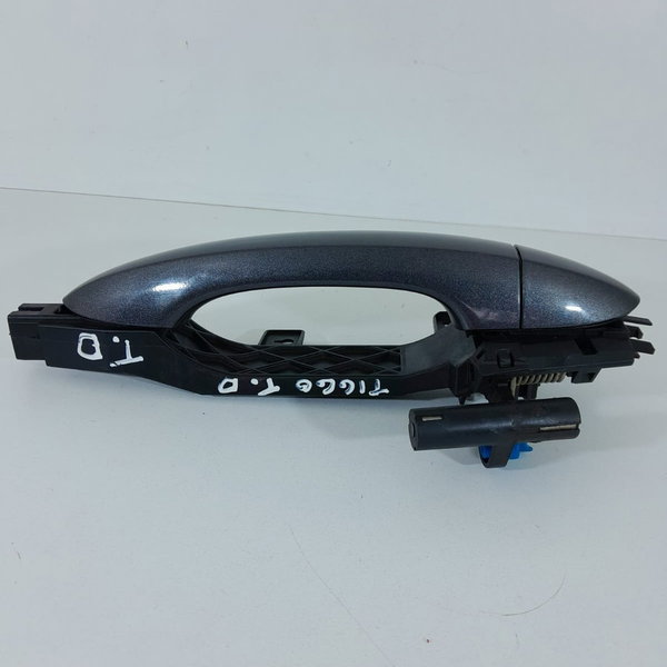 Macaneta Porta Tiggo 8 Traseira Direita 2019/2024 Original Preto Traseira