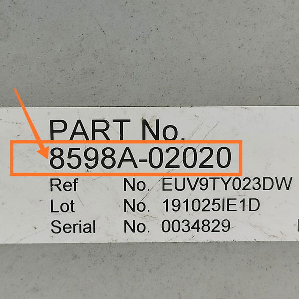 Modulo Central Eletrica Corolla 2019/2024 8598a02020