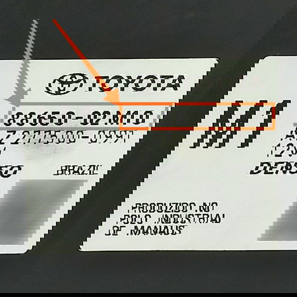 Modulo Ar Condicionado Corolla 2020/2024 886502m10