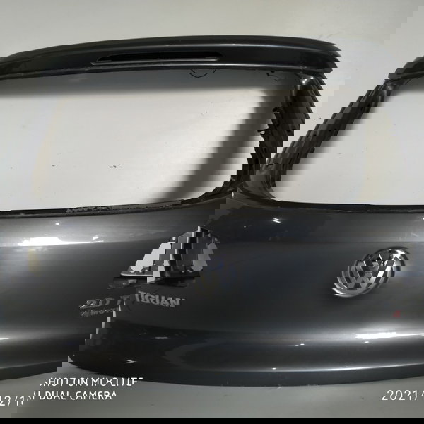 Tampa Traseira Tiguan 2010/2016 Lisa Cinza