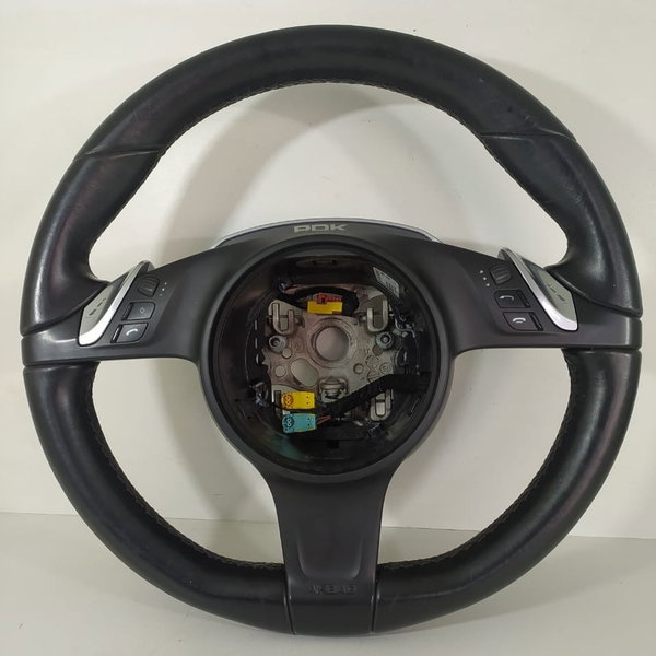 Volante Comandos Porsche Panamera 2010 2015 2016 97034780338 Preto