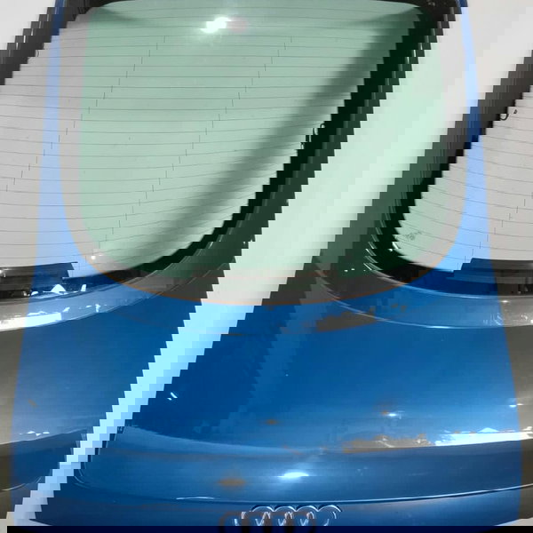 Tampa Traseira Audi Tt Mk1 Vidro Aerofólio 1999/2005 Azul