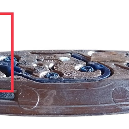 Emblema Ford Fiesta 2017 Detalhes  Cromado