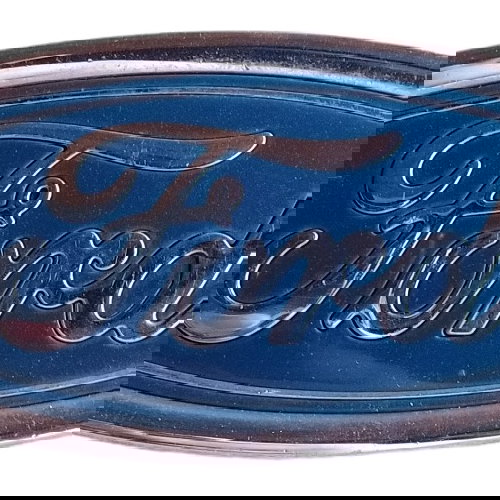 Emblema Ford Fiesta 2017 Detalhes  Cromado