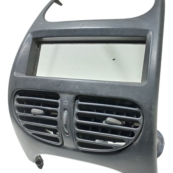 Moldura Central Painel Radio Difusor Ar Peugeot 206 1.6