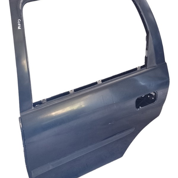 Porta Traseira Esquerda Gm Corsa 2008 Traseira Esquerdo Preto