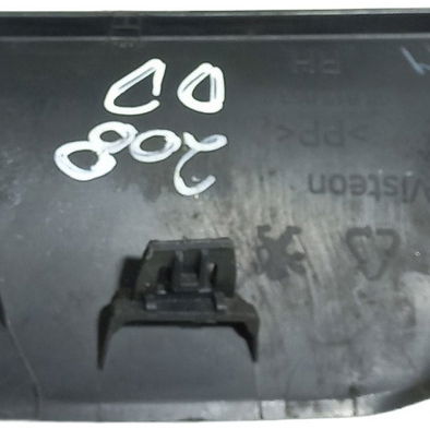 Acabamento Interno Retrovisor Direito Peugeot 208 2018 Preto