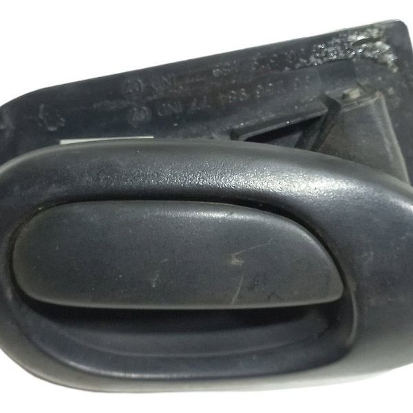 Maçaneta Interna Dianteira Esquerda Peugeot 206 Preto Dianteira