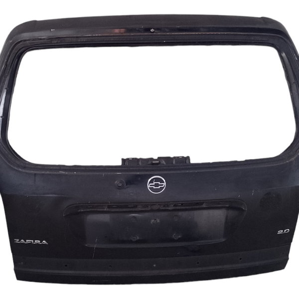 Tampa Traseira Gm Zafira 2004 Preto
