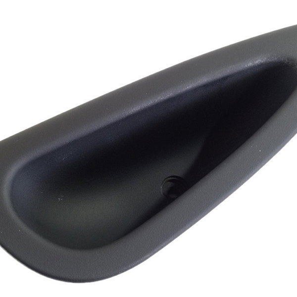 Puxador Interno Traseiro Direito Renault Megane 2003 Preto Traseira